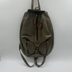 Myra Bag Backpack Open Plains‎ Leather Brown S-9356 NWT